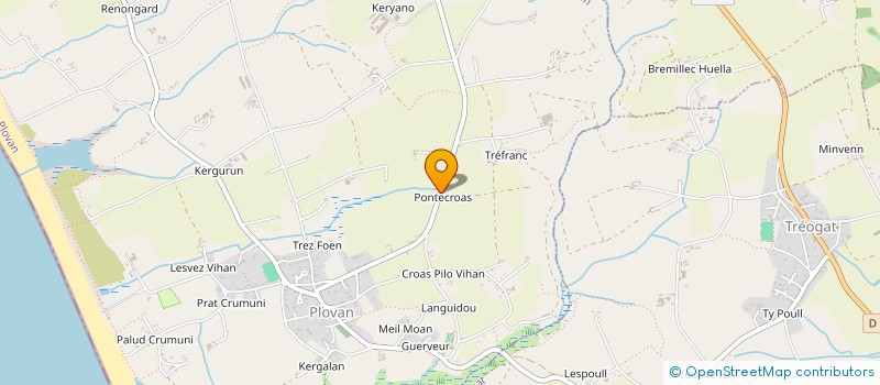 localisation de l'entreprise MONSIEUR ADRIEN DOROTTE  PLOVAN