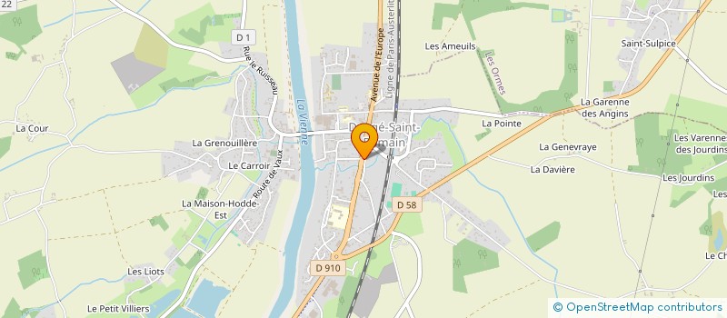 localisation de l'entreprise MONSIEUR ADRIEN DOS SANTOS VALENTE  DANGE-SAINT-ROMAIN