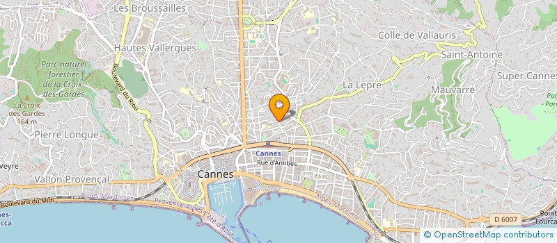 localisation de l'entreprise MONSIEUR ADRIEN DOUCET à CANNES