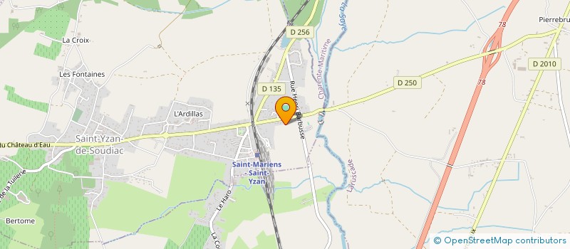 localisation de l'entreprise MONSIEUR ADRIEN DOUVILLE  BORDEAUX