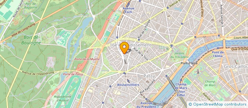 localisation de l'entreprise MONSIEUR ADRIEN DOWDING  PARIS