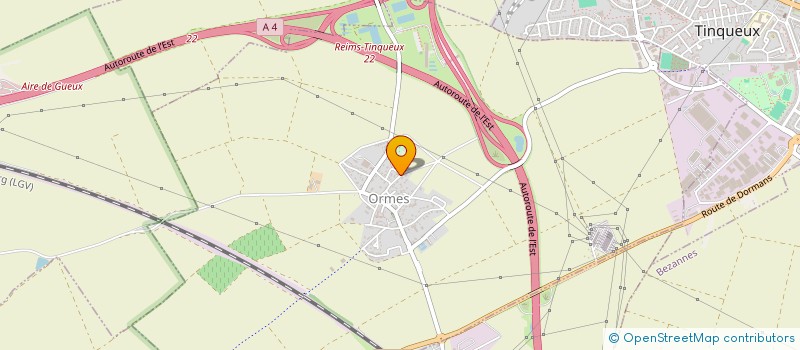 localisation de l'entreprise MONSIEUR ADRIEN DUBOIS à ORMES