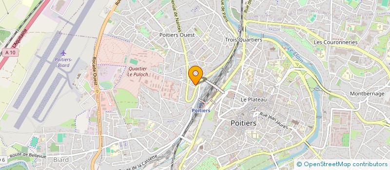 localisation de l'entreprise MONSIEUR ADRIEN DUBOIS  CHATEAUBRIANT