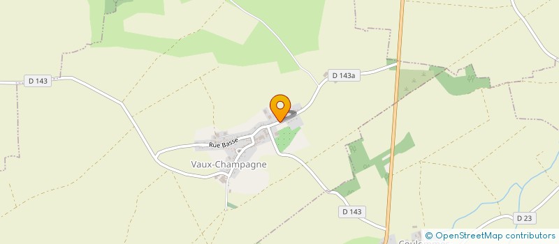 localisation de l'entreprise MONSIEUR ADRIEN DUBOIS  VAUX-CHAMPAGNE