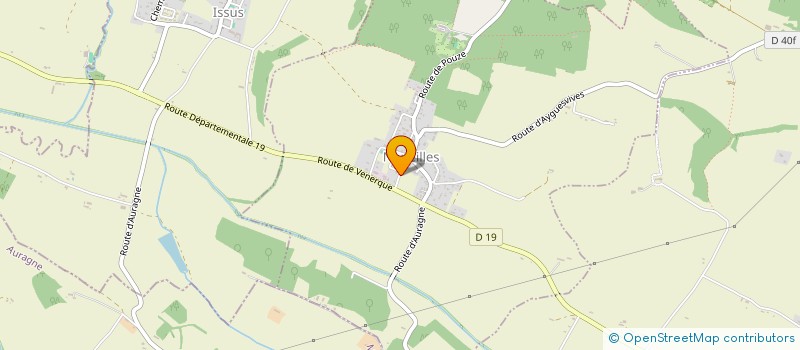 localisation de l'entreprise MONSIEUR ADRIEN DUBOSCQ  NOUEILLES