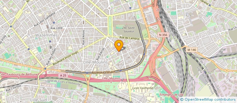 localisation de l'entreprise MONSIEUR ADRIEN DUDZINSKI à LILLE