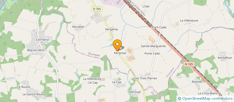 localisation de l'entreprise MONSIEUR ADRIEN DUGAS à REDENE