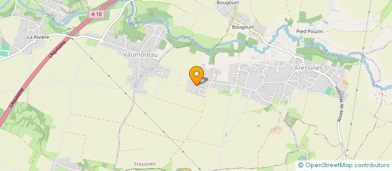 localisation de l'entreprise MONSIEUR ADRIEN DURAND  FRESSINES