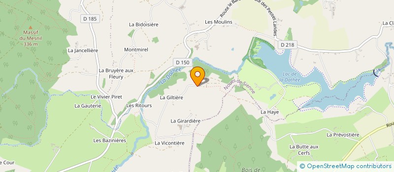 localisation de l'entreprise MONSIEUR ADRIEN DURAND-LERAY  NOUES DE SIENNE