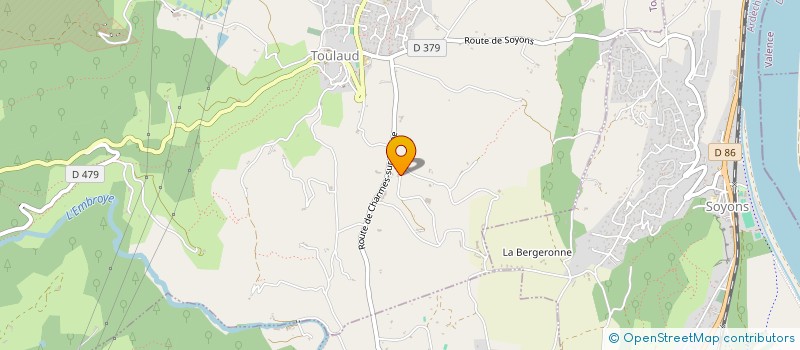 localisation de l'entreprise MONSIEUR ADRIEN DURET  TOULAUD