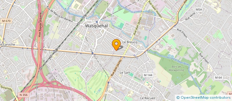 localisation de l'entreprise MONSIEUR ADRIEN DUTHIEUW  LILLE