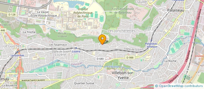 localisation de l'entreprise MONSIEUR ADRIEN DUVAL à PALAISEAU