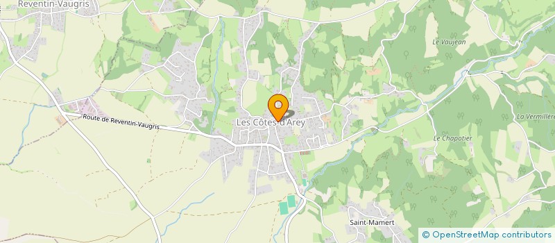 localisation de l'entreprise MONSIEUR ADRIEN EL GHAZI  LES COTES-D'AREY