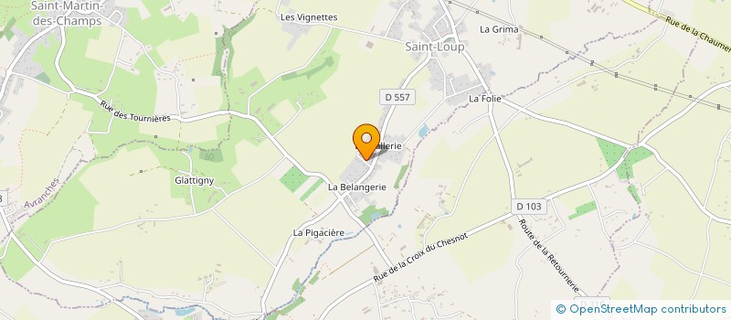 localisation de l'entreprise MONSIEUR ADRIEN ERNAULT  SAINT-LOUP