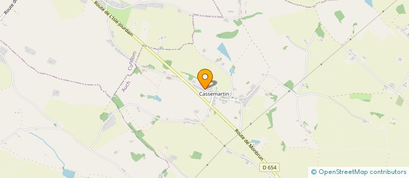 localisation de l'entreprise MONSIEUR ADRIEN ESQUIROL  L ISLE JOURDAIN