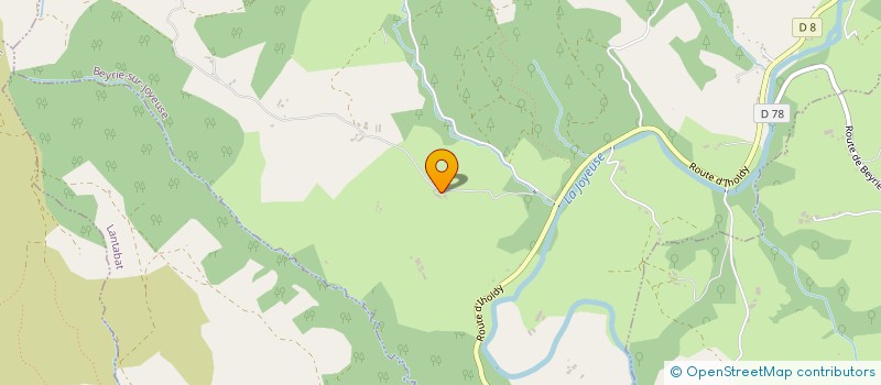 localisation de l'entreprise MONSIEUR ADRIEN ETCHEGOIN  BEYRIE-SUR-JOYEUSE