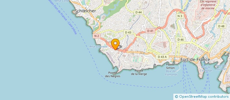localisation de l'entreprise MONSIEUR ADRIEN EUGENE-L EXACT à SCHŒLCHER