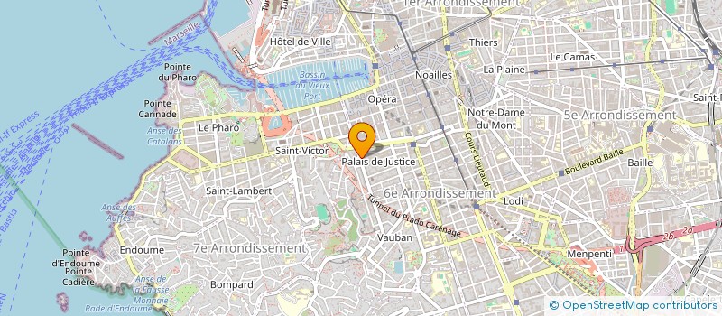 localisation de l'entreprise MONSIEUR ADRIEN EYRIEY à MARSEILLE