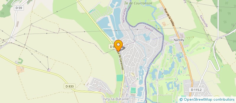 localisation de l'entreprise MONSIEUR ADRIEN FABRYKIEWICZ  IVRY-LA-BATAILLE