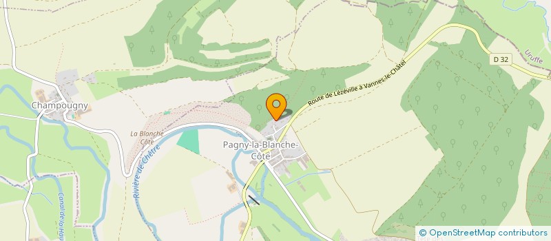 localisation de l'entreprise MONSIEUR ADRIEN FARGIER à PAGNY-LA-BLANCHE-COTE
