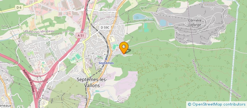 localisation de l'entreprise MONSIEUR ADRIEN FARRUGIA à SEPTEMES LES VALLONS