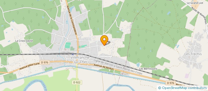localisation de l'entreprise MONSIEUR ADRIEN FAUVIN  VILLEFRANCHE-SUR-CHER