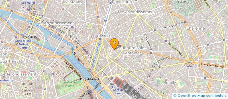 localisation de l'entreprise MONSIEUR ADRIEN FAVRE  PARIS