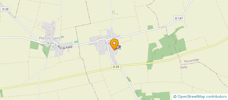 localisation de l'entreprise MONSIEUR ADRIEN FEE-MONTEIRO  PAILLY