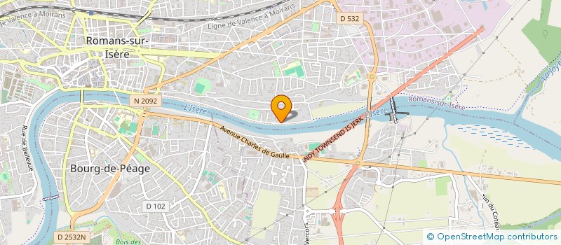 localisation de l'entreprise MONSIEUR ADRIEN FEMENIA  ROMANS-SUR-ISERE