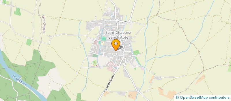 localisation de l'entreprise MONSIEUR ADRIEN FENNICHE  SAINT-CHAPTES