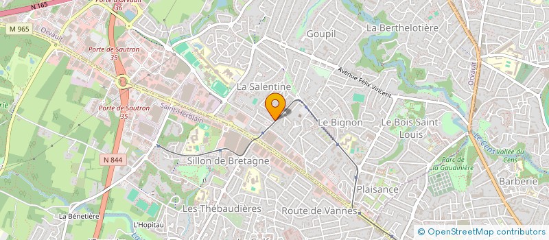 localisation de l'entreprise MONSIEUR ADRIEN FERRAND à NANTES