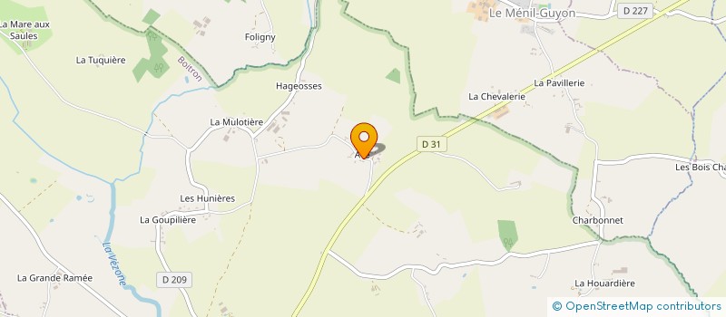 localisation de l'entreprise MONSIEUR ADRIEN FERREIRA  PARIGNE-SUR-BRAYE