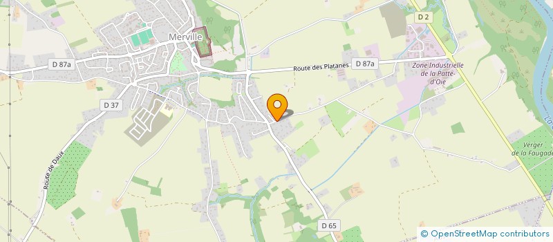 localisation de l'entreprise MONSIEUR ADRIEN FERREIRA JACINTO  MERVILLE