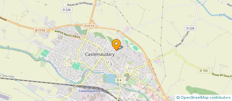 localisation de l'entreprise MONSIEUR ADRIEN FERRIER  CASTELNAUDARY