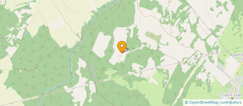 localisation de l'entreprise MONSIEUR ADRIEN FERRY  SAINT JUAN