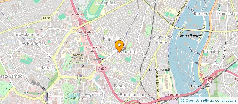 localisation de l'entreprise MONSIEUR ADRIEN FEVE à TOULOUSE