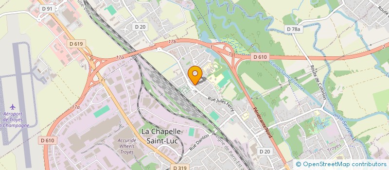 localisation de l'entreprise MONSIEUR ADRIEN FICHOT à LA CHAPELLE-SAINT-LUC