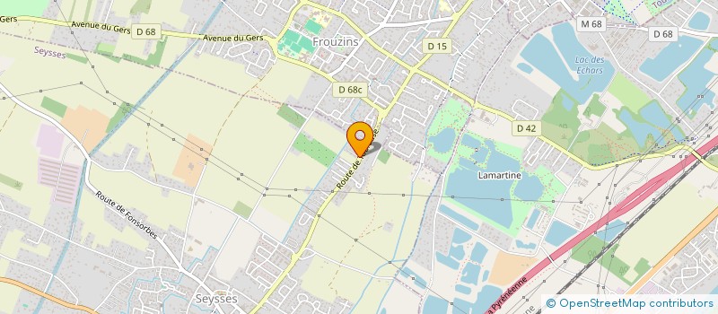 localisation de l'entreprise MONSIEUR ADRIEN FLAGEOL  SEYSSES