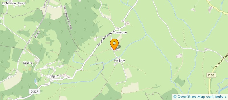 localisation de l'entreprise MONSIEUR ADRIEN FLAGEUL  MARTIGNY-LE-COMTE