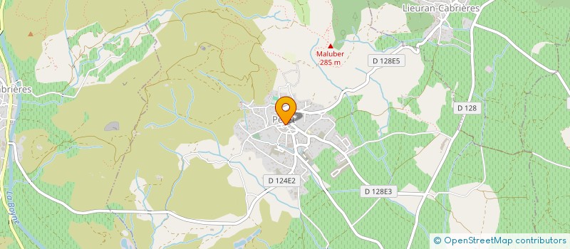 localisation de l'entreprise MONSIEUR ADRIEN FLANQUART  PERET