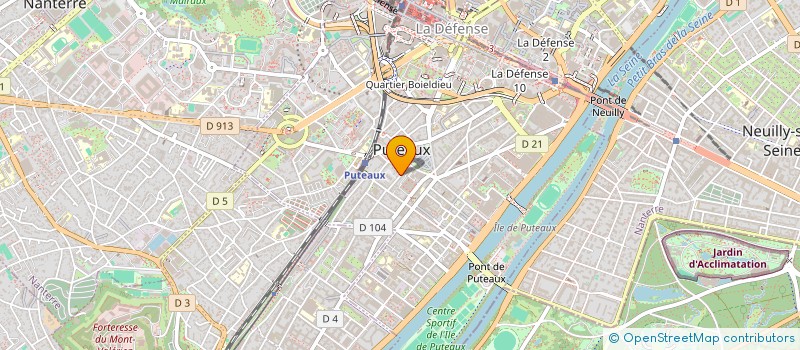 localisation de l'entreprise MONSIEUR ADRIEN FLAURAUD  PUTEAUX