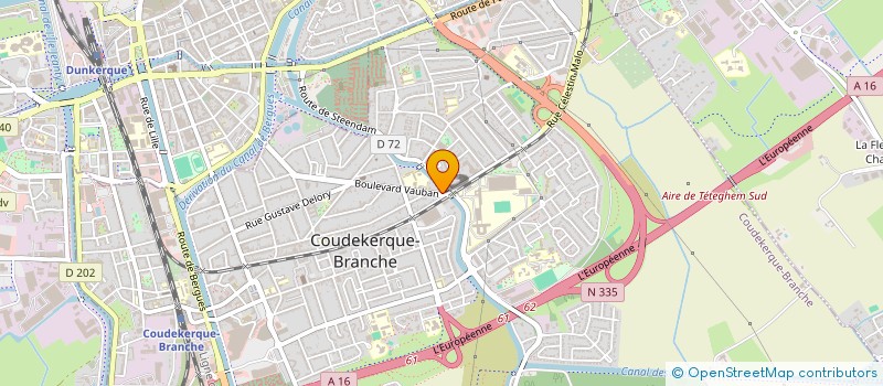 localisation de l'entreprise MONSIEUR ADRIEN FLEURBAIX  COUDEKERQUE-BRANCHE