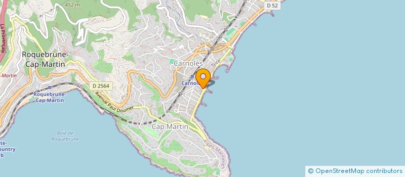 localisation de l'entreprise MONSIEUR ADRIEN FLORES à ROQUEBRUNE-CAP-MARTIN