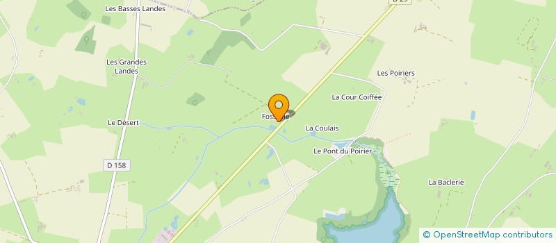 localisation de l'entreprise MONSIEUR ADRIEN FORGET  SAINT-HILAIRE-DU-MAINE