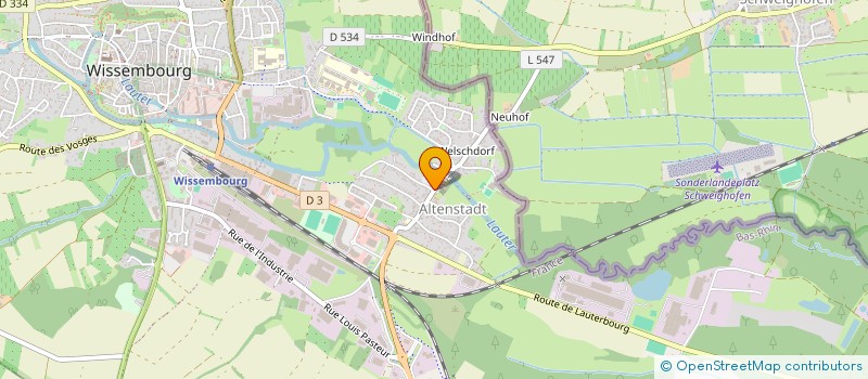 localisation de l'entreprise MONSIEUR ADRIEN FORSTER  SALMBACH