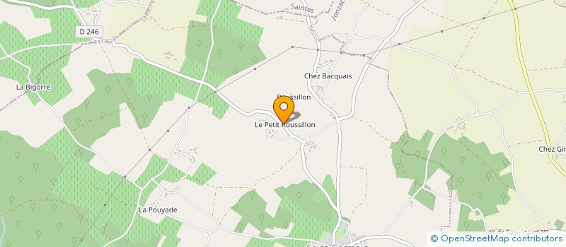 localisation de l'entreprise MONSIEUR ADRIEN FOUCHE  SAINT-GERMAIN-DU-SEUDRE