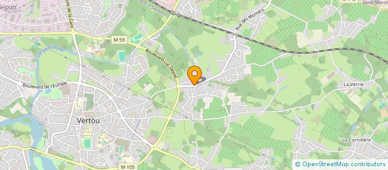 localisation de l'entreprise MONSIEUR ADRIEN FOUCHER  VERTOU