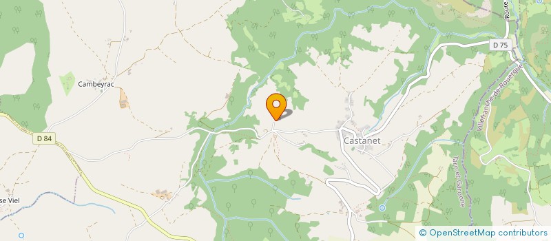 localisation de l'entreprise MONSIEUR ADRIEN FRANQUES  CASTANET