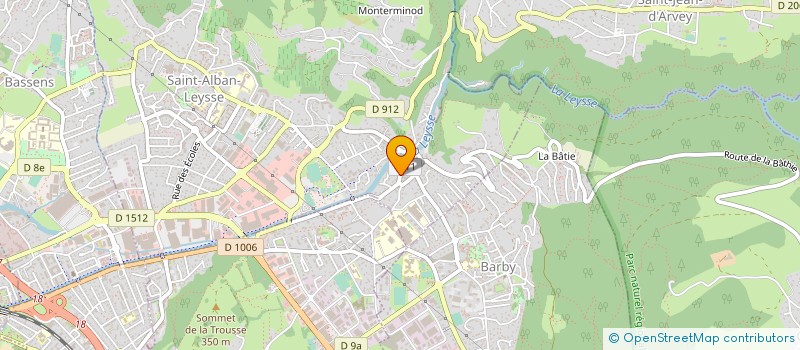 localisation de l'entreprise MONSIEUR ADRIEN FRASSINETTI à BARBY