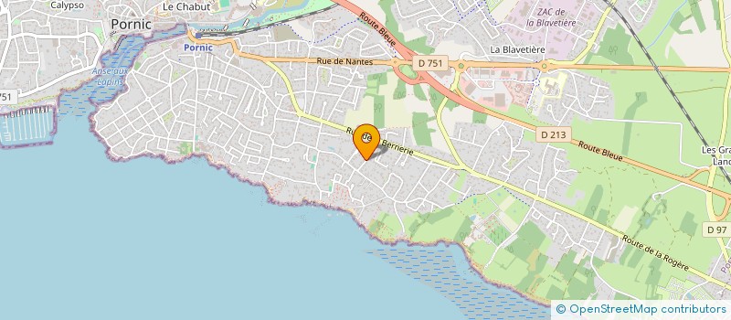 localisation de l'entreprise MONSIEUR ADRIEN GALLOU  PORNIC